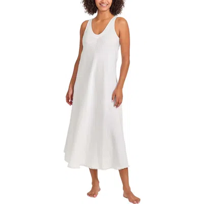 Tommy Bahama St. Lucia Cover-up Midi Dress In White
