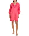 Tommy Bahama St. Lucia Linen-blend Tunic In Pink