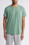 Tommy Bahama Stretch Cotton & Modal Pajama T-shirt In Green