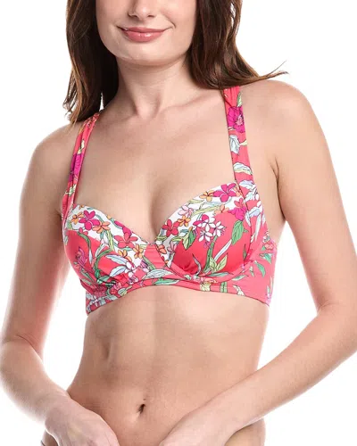 Tommy Bahama Summer Floral Underwire Crossback Bikini Top