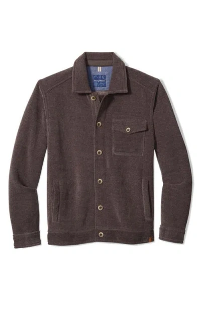 Tommy Bahama Sumner Ridge Knit Jacket In Burgundy