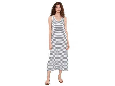 Tommy Bahama Suncoast Loop Terry Striped Midi Dress Women's Dress Coconut: Sm (us 4-6) In Multi