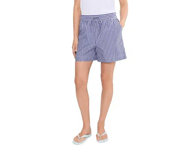 Tommy Bahama Sunlit Stripe Poplin 5-inch Shorts In Blue