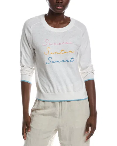Tommy Bahama Sunrise Cashmere-blend Sweater In White