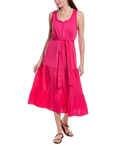 Tommy Bahama Sunrise Shores Midi Sundress In Red