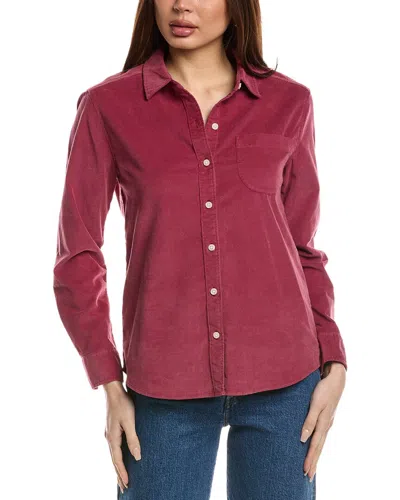 Tommy Bahama Sunwashed Coasta Cord Shirt In Red