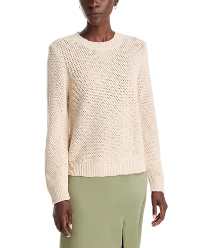 Tommy Bahama Surf Shore Cotton Basket Stitch Sweater In Pink