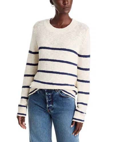 Tommy Bahama Surf Shore Cotton Printed Crewneck Sweater In Neutral