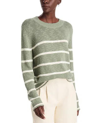 Tommy Bahama Surf Shore Cotton Printed Crewneck Sweater In Green