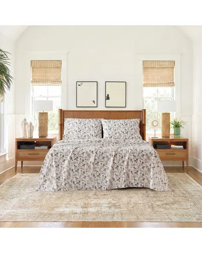 Tommy Bahama Surfside Cotton Sheet Set In White