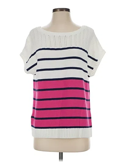 Pre-owned Tommy Bahama Sweater Vest In Pink