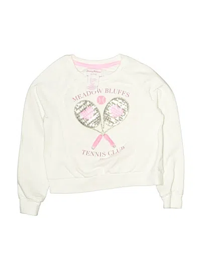 Pre-owned Tommy Bahama Kids' Sweatshirt In White
