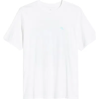 Tommy Bahama Swim Up Sips Graphic T-shirt In White