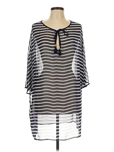 Pre-owned Tommy Bahama Swimsuit Cover Up In Blue