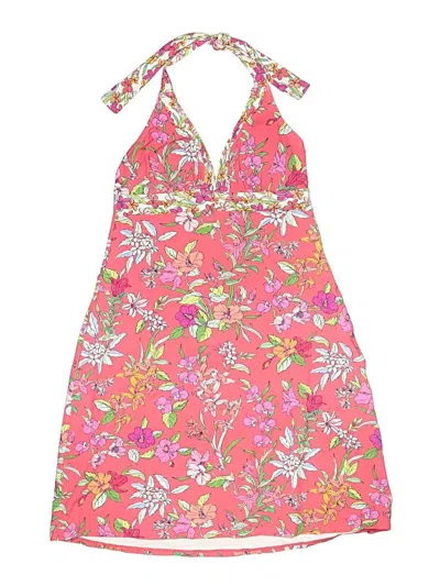 Pre-owned Tommy Bahama Swimsuit Cover Up In Pink