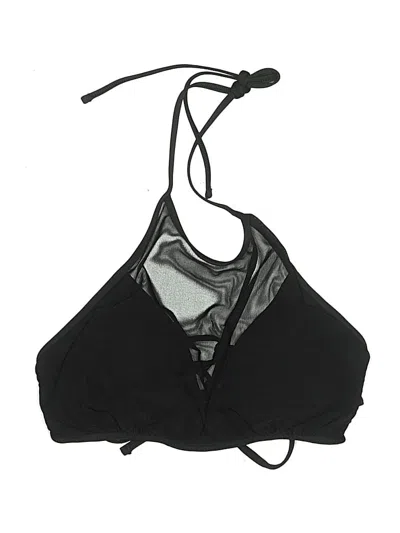 Pre-owned Tommy Bahama Swimsuit Top Black Swimwear