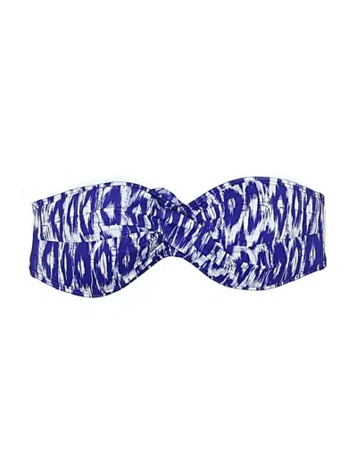 Pre-owned Tommy Bahama Swimsuit Top Blue Swimwear