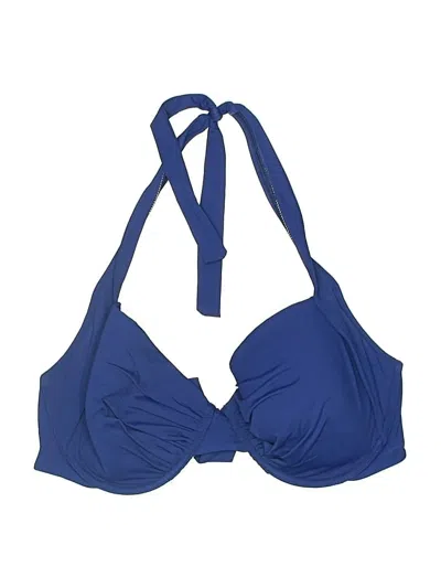 Pre-owned Tommy Bahama Swimsuit Top Blue Swimwear