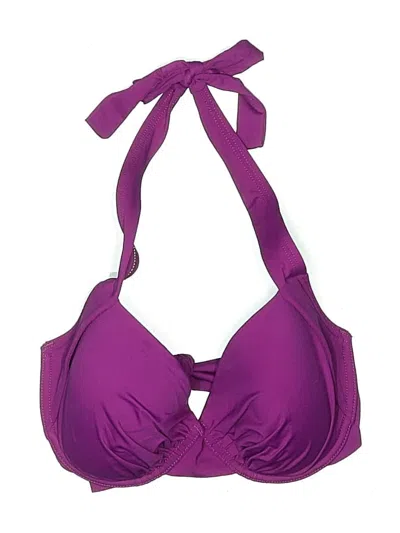 Pre-owned Tommy Bahama Swimsuit Top Purple Swimwear