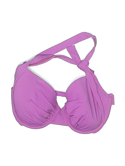 Pre-owned Tommy Bahama Swimsuit Top Purple Swimwear