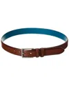 Tommy Bahama Tab Leather Belt In Brown