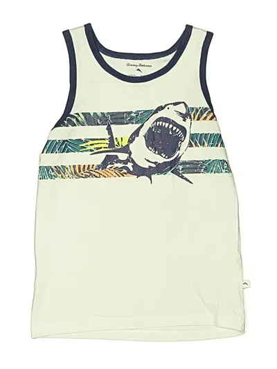Pre-owned Tommy Bahama Kids' Tank Top Green Halter Neckline Tops