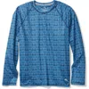 Tommy Bahama Tidal Dye Print Islandzone® Long Sleeve Performance T-shirt