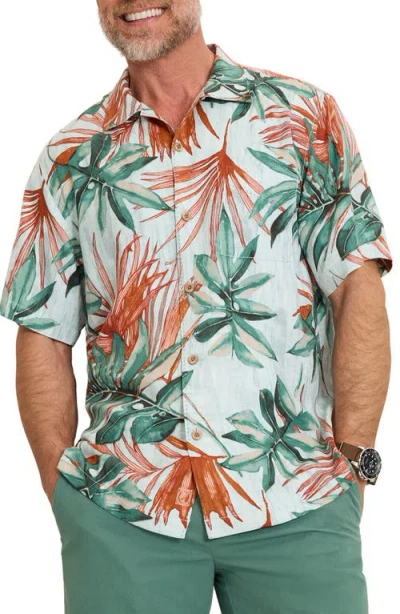 Tommy Bahama Tidal Fronds Silk Camp Shirt In Multi