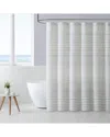Tommy Bahama Tidal Stripe Khaki Shower Curtain In Multi