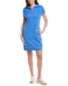 Tommy Bahama Tobago Bay 1/2-zip Mini Dress In Blue