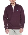 Tommy Bahama Tobago Bay 1/2-zip Mock Neck Sweater In Purple