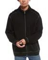 Tommy Bahama Tobago Bay Full Zip Jacket In Black