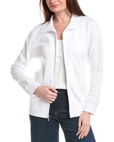 Tommy Bahama Tobago Bay Full Zip Sweatshirt In White