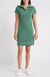 Tommy Bahama Tobago Bay Half Zip Dress In Green
