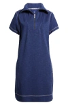 Tommy Bahama Tobago Bay Half Zip Dress In Island Navy