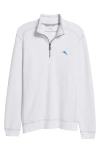 Tommy Bahama Tobago Bay Half Zip Pullover In White
