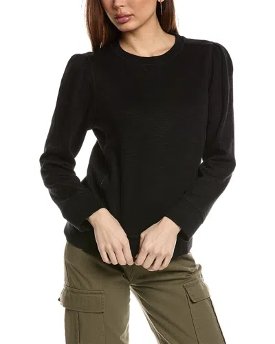 Tommy Bahama Tobago Bay Puff Sleeve Pullover In Black
