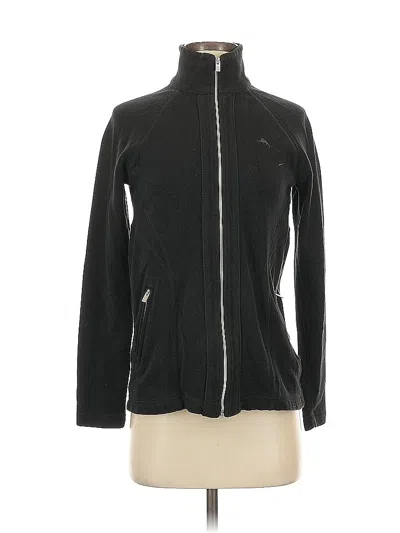 Pre-owned Tommy Bahama Track Jacket In Black