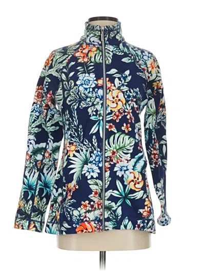 Pre-owned Tommy Bahama Track Jacket In Blue