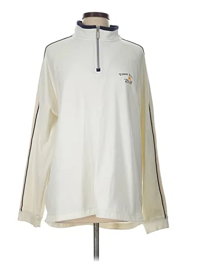 Pre-owned Tommy Bahama Track Jacket In White