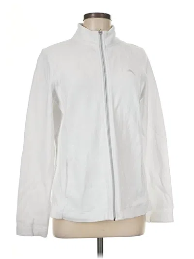 Pre-owned Tommy Bahama Track Jacket In White