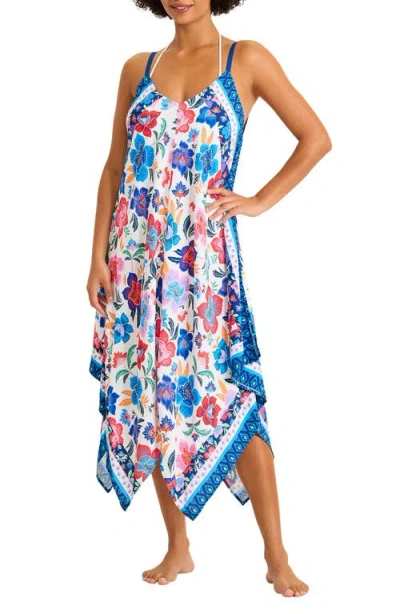 Tommy Bahama Tropi Flora Scarf Sundress In Multi