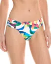 Tommy Bahama Tropical Blooms Reversible Hipster Bikini Bottom In White