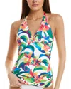 Tommy Bahama Tropical Blooms Reversible Tankini Top
