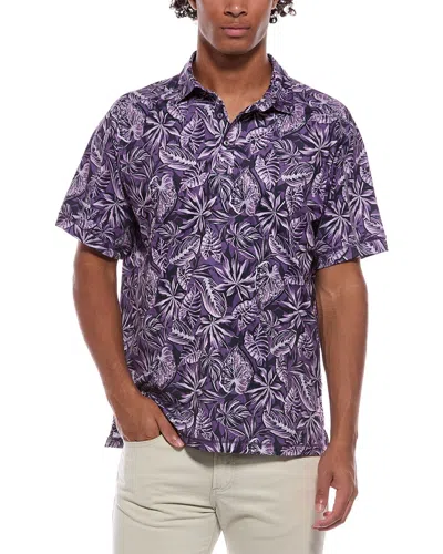 Tommy Bahama Tropical Score Polo Shirt In Purple