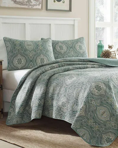 TOMMY BAHAMA TOMMY BAHAMA TURTLE COVE QUILT SET
