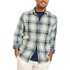 Tommy Bahama Twice The Plaid Slub Cotton Button-up Shirt