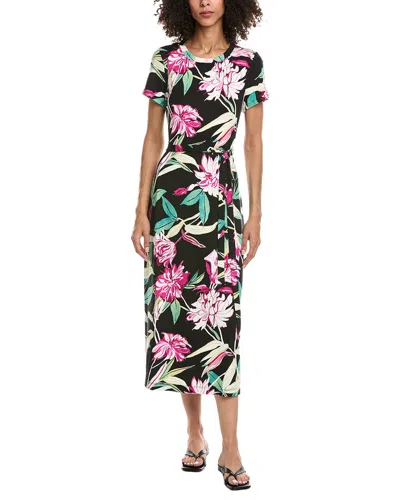 Tommy Bahama Twilight Bloom Midi Dress In Black