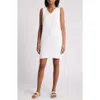 Tommy Bahama Two Palms Embroidered Dress In White