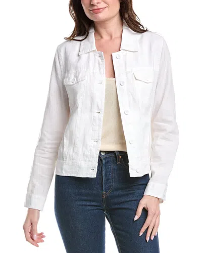 Tommy Bahama Two Palms Clean Edge Linen Jacket In White
